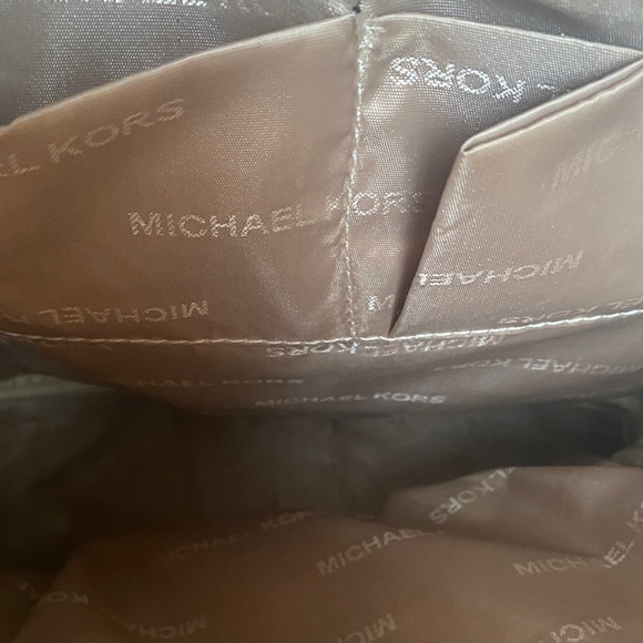 Cream Monogram Backpack - Picture 3 of 6